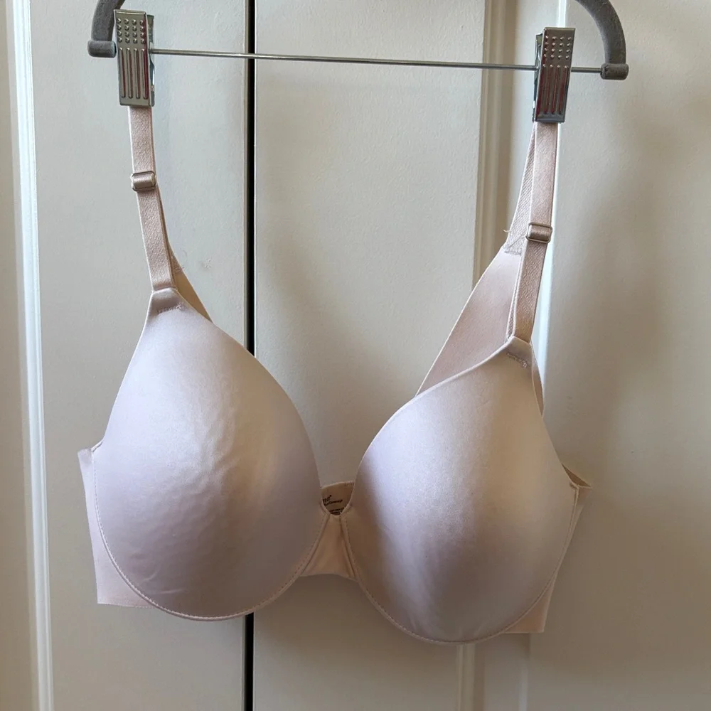 Soma Soft Beige Bra Vanishing Back Full Coverage - Picture 1 of 5